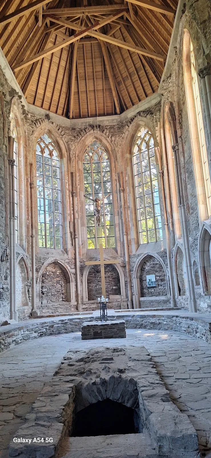 Вид на историческое здание Аббатства Роммерсдорф