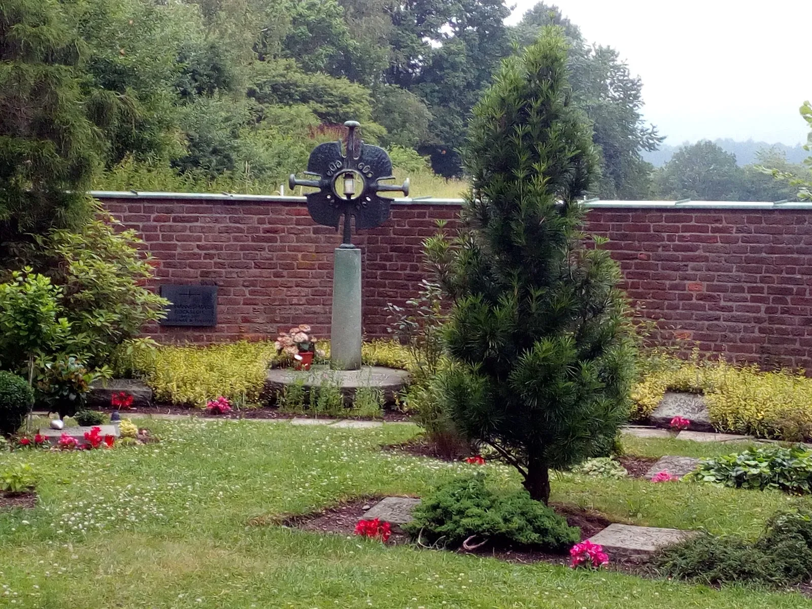 Вид на Аббатство Святого Бенедикта в Мешеде, Германия