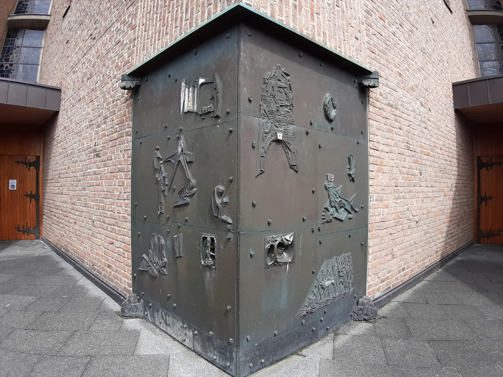 Вид на Аббатство Святого Бенедикта в Мешеде, Германия