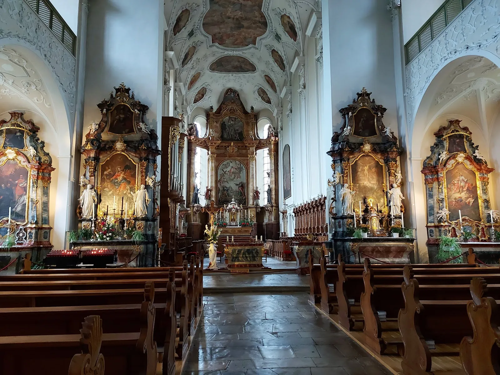 Фасад аббатства Святого Трудперта