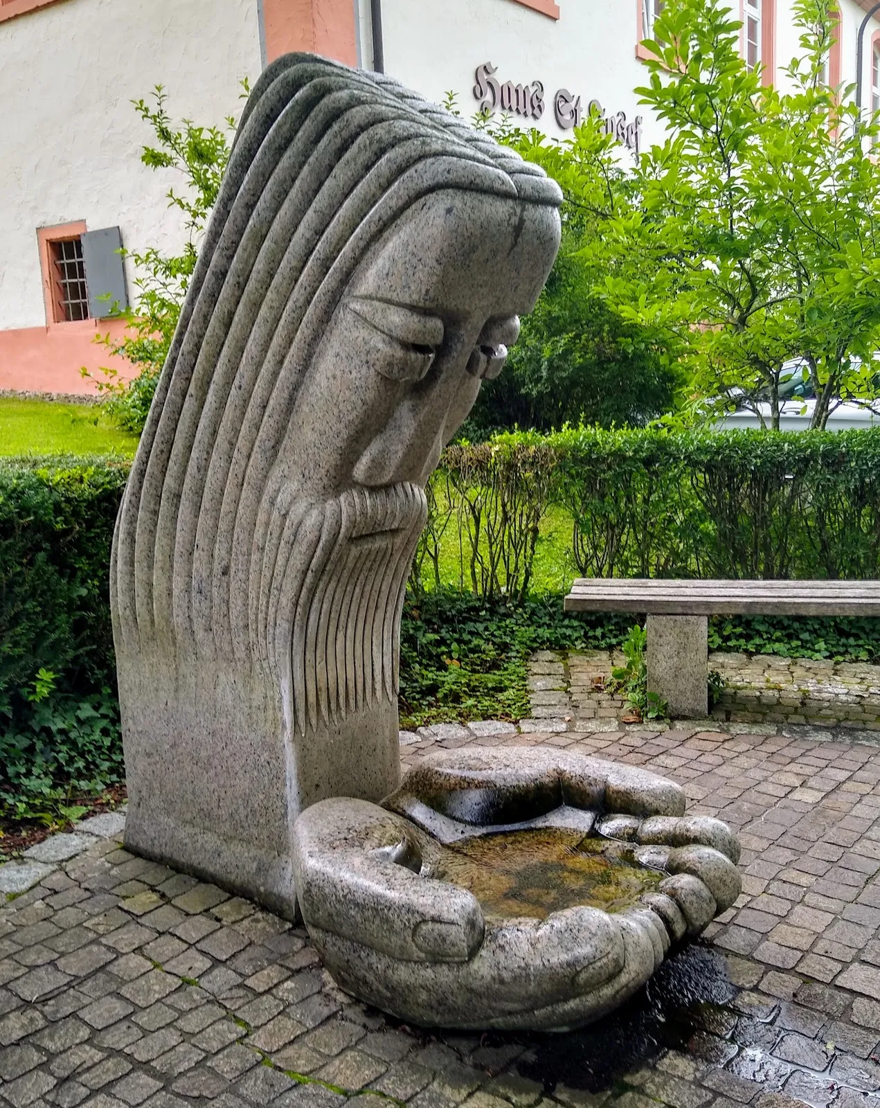 Фасад аббатства Святого Трудперта