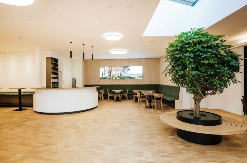 Историческое здание Аллененфорум в Германии