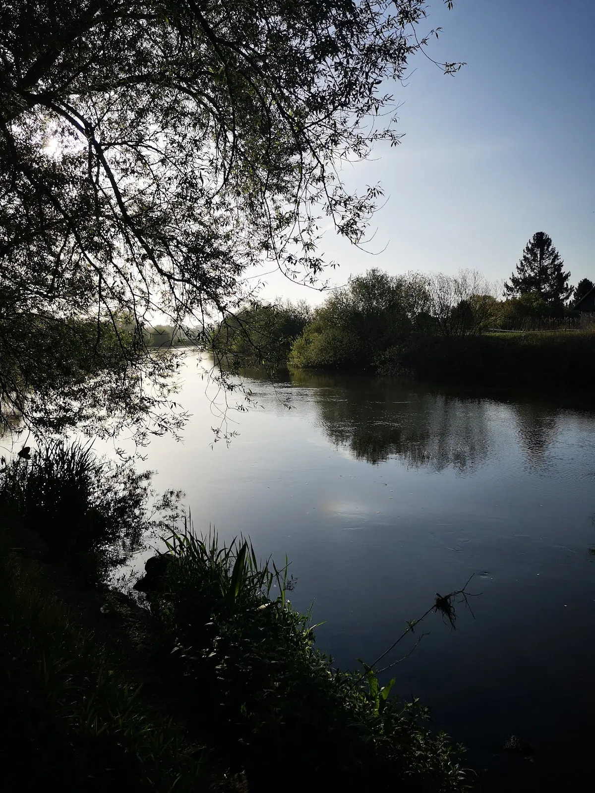 Мост Аллербрюке через реку Аллер, Германия