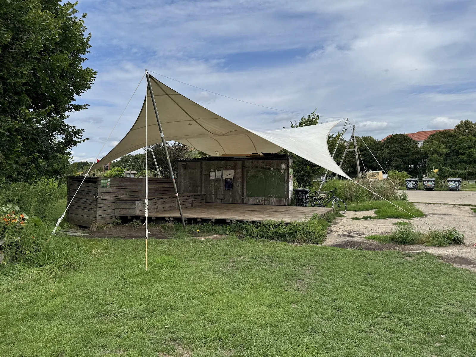 Общественный сад Allmende-Kontor в Берлине