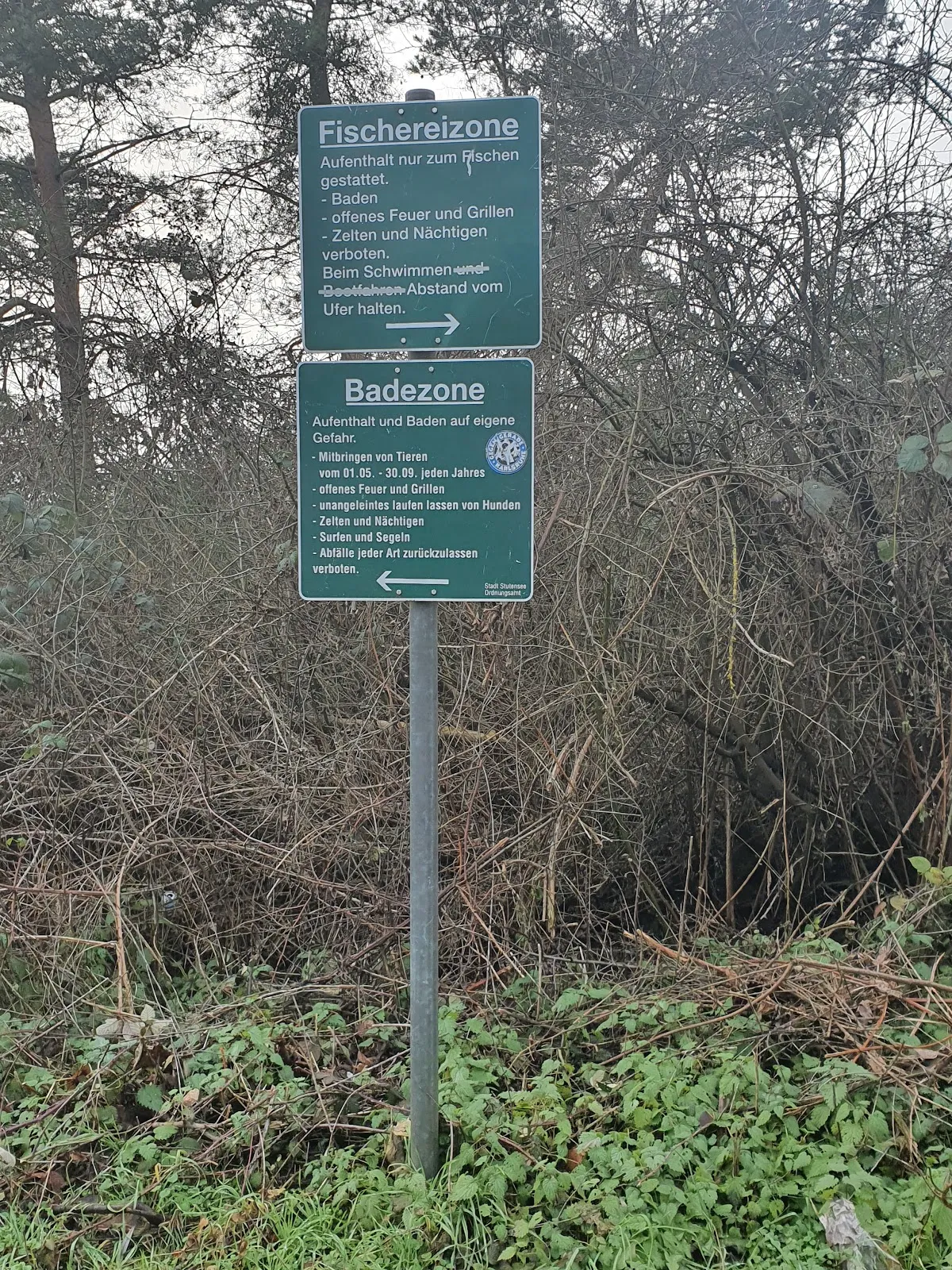 Вид на озеро Баггерзе Бланкенлох