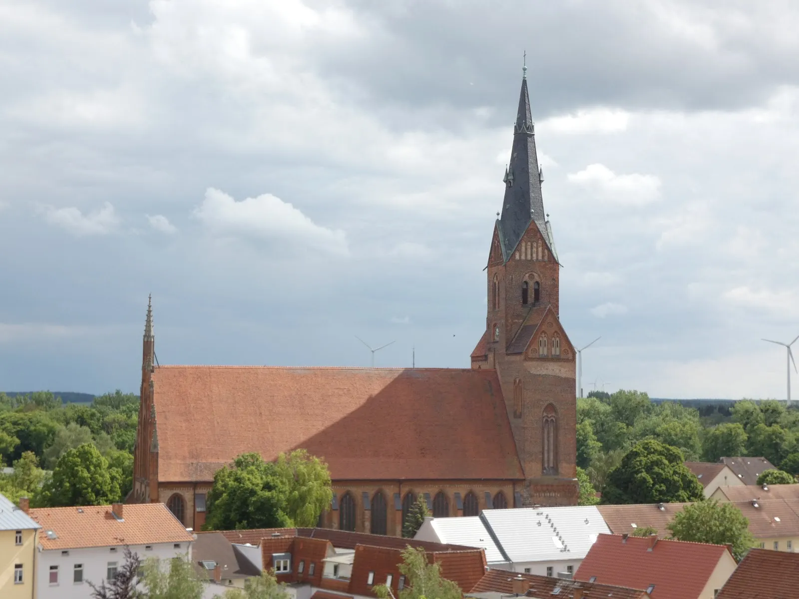 Башня Фангельтюрм в городе Фридланд, Германия