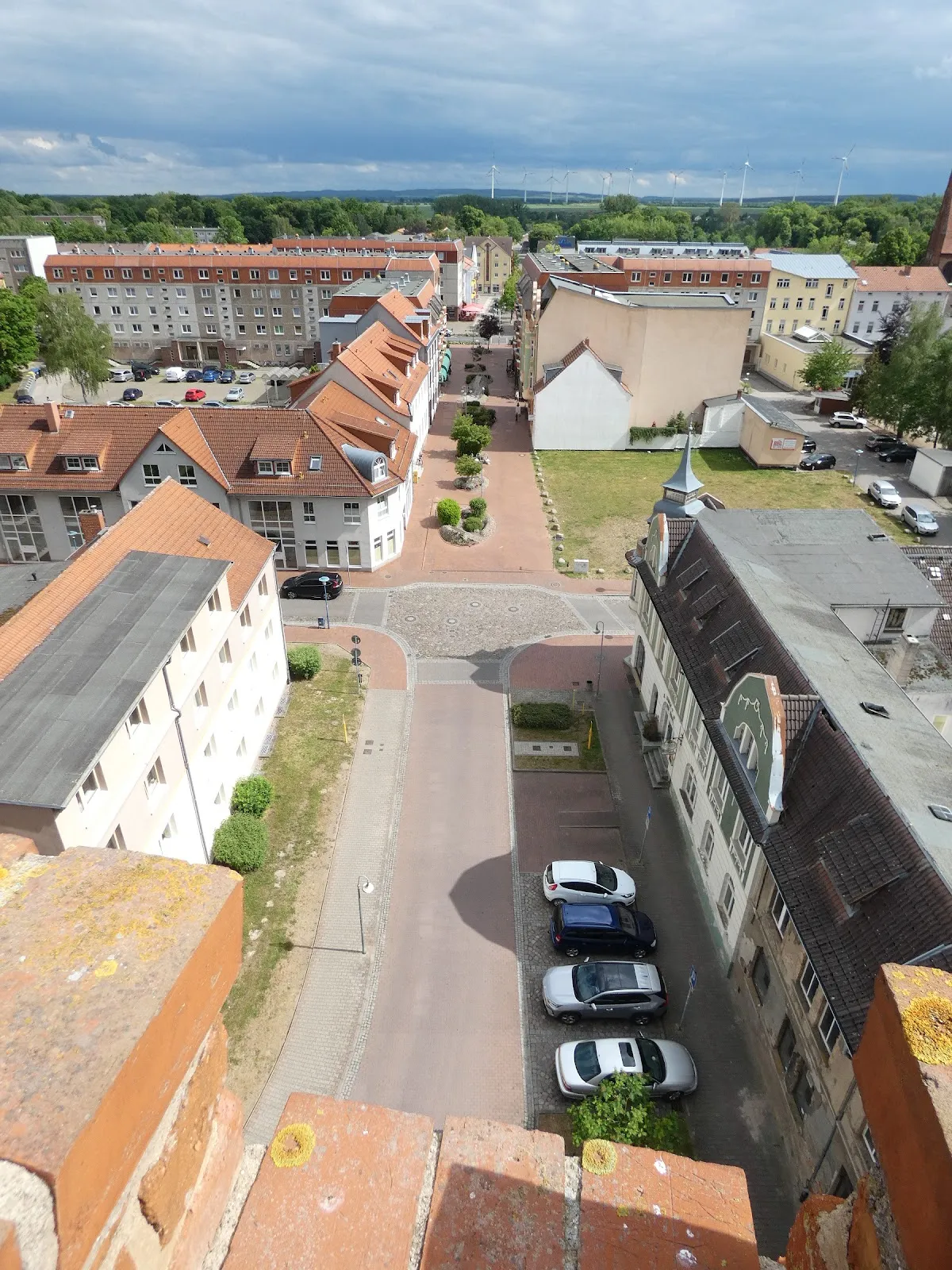 Башня Фангельтюрм в городе Фридланд, Германия