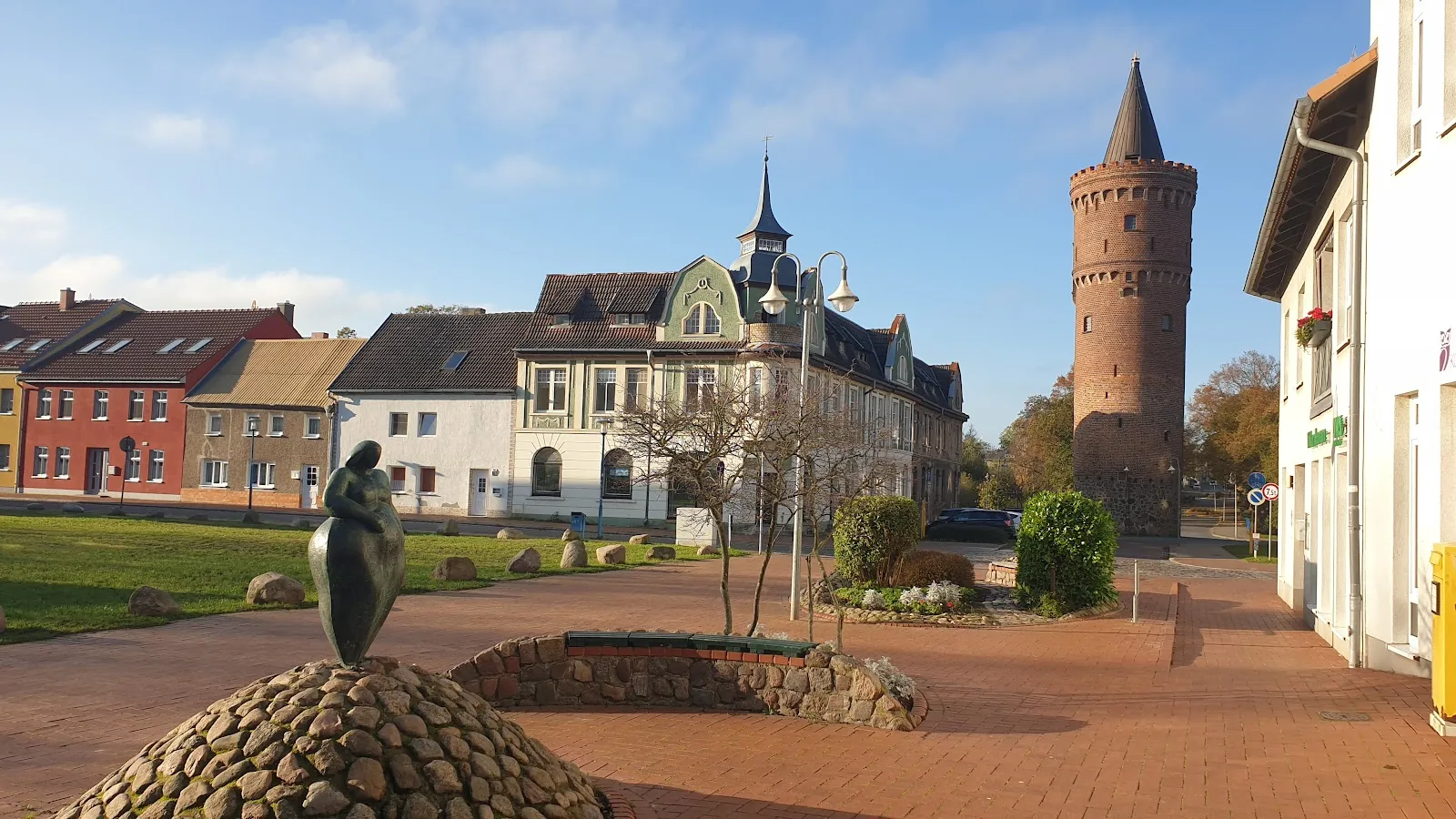 Башня Фангельтюрм в городе Фридланд, Германия