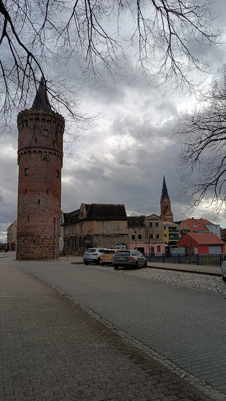 Башня Фангельтюрм в городе Фридланд, Германия