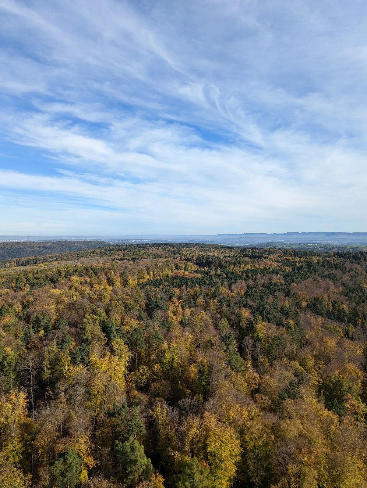 Башня связи Вальденбух высокая телекоммуникационная башня на фоне неба