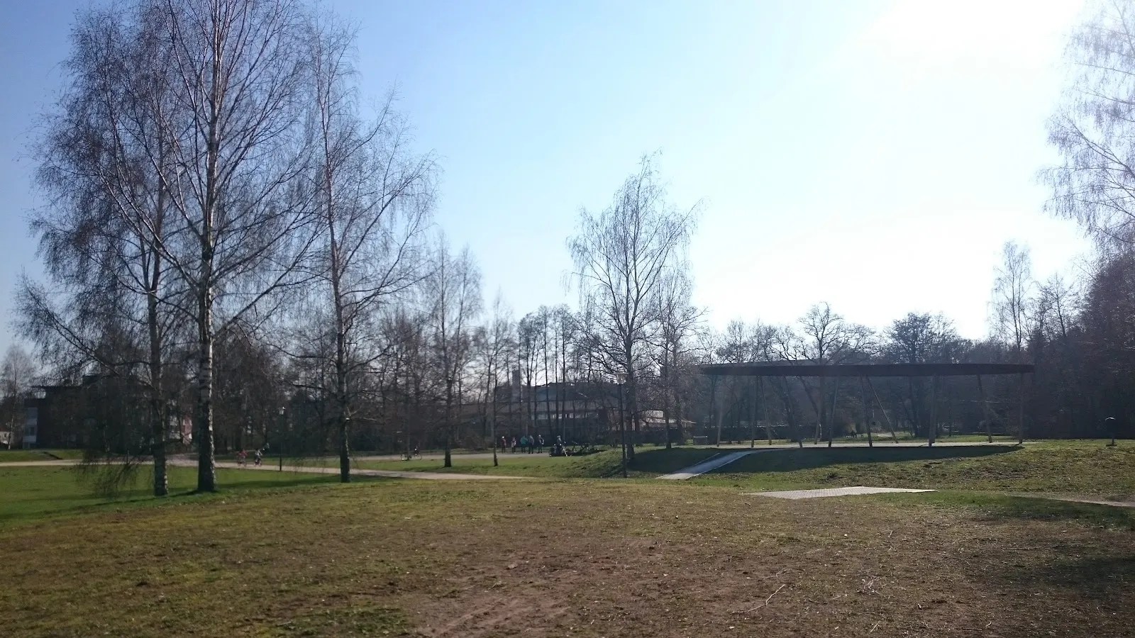 Внешний вид крытого бассейна Хухтинг в Бремене