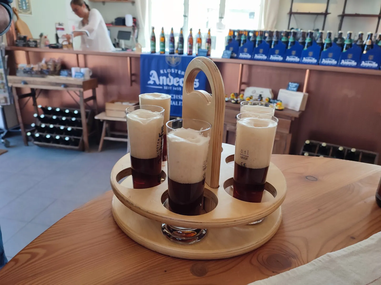 Бенедиктинское аббатство Андекс с видом на Баварские Альпы