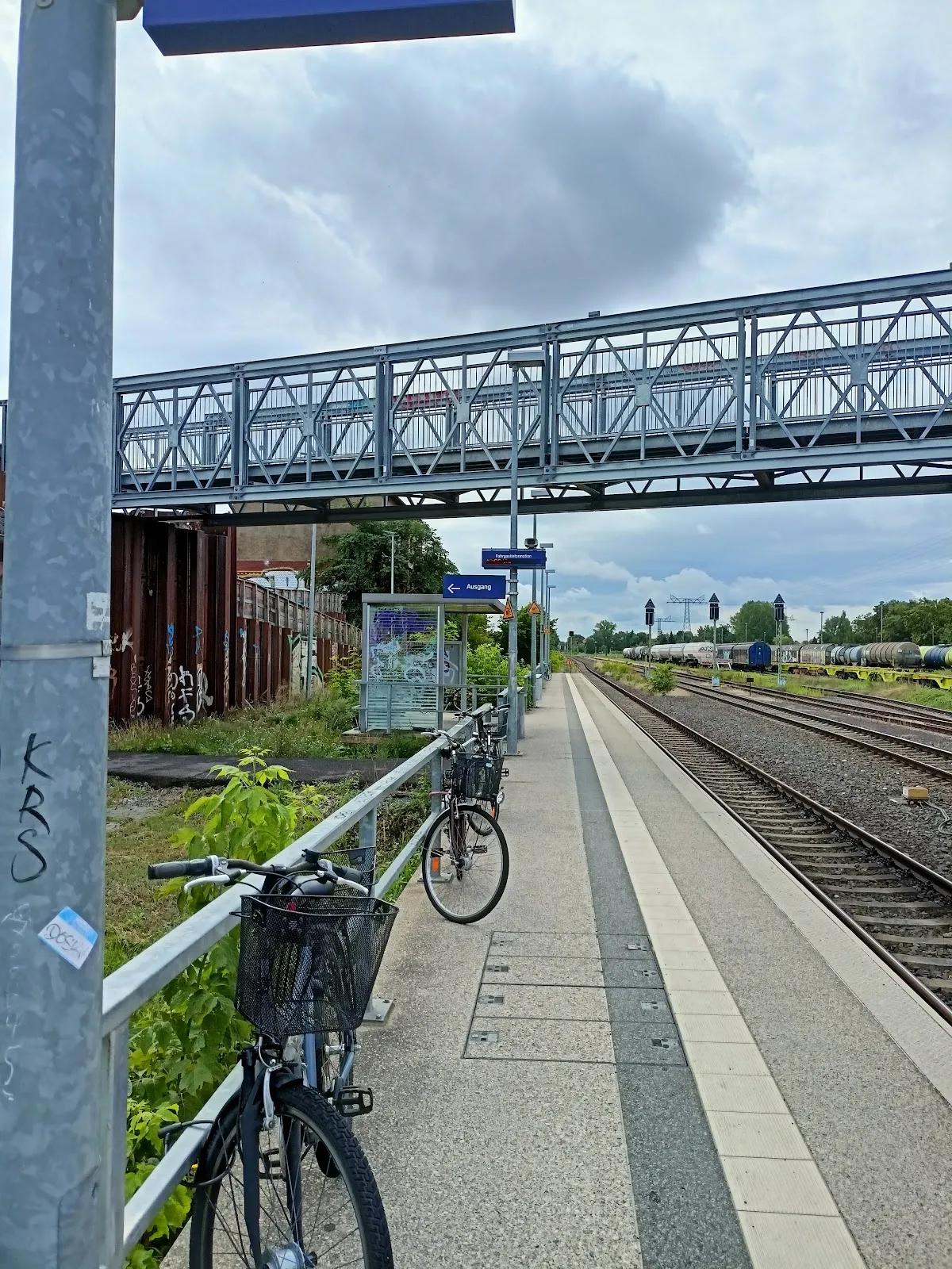 Вид на старый город Бранденбург-на-Хафеле с рекой Хафель