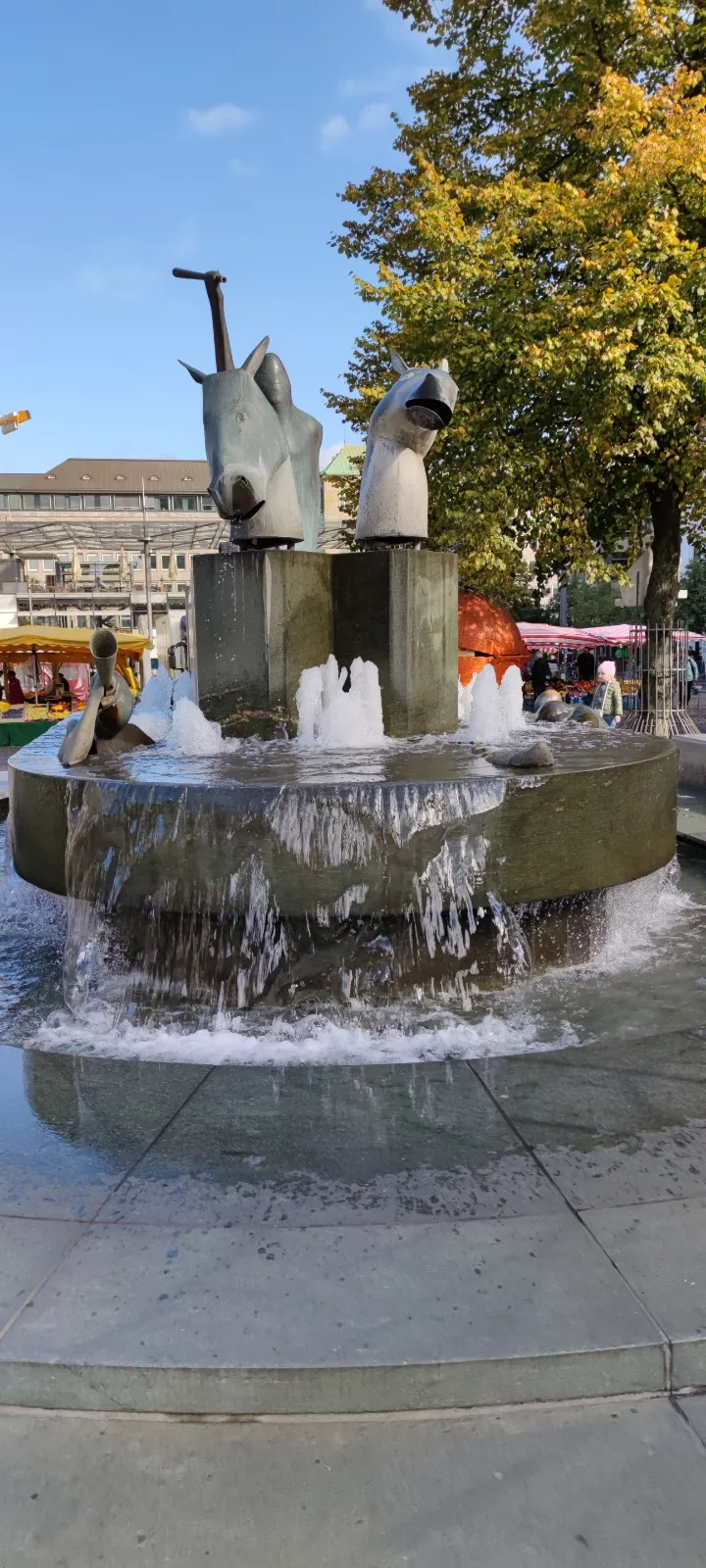 Бременский собор, вид на фасад и окна