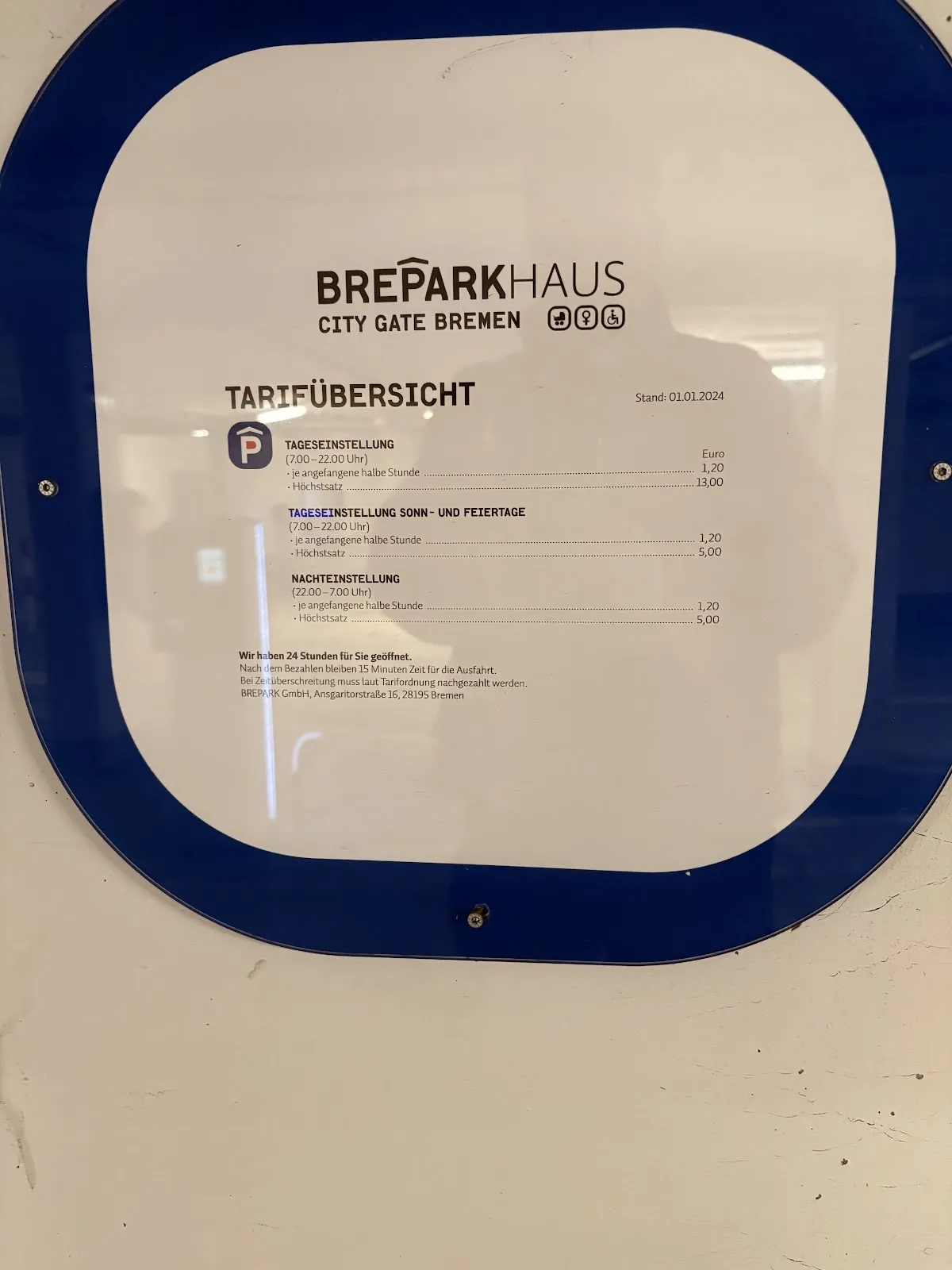 Внешний вид парковочного дома BREPARKhaus City Gate Bremen