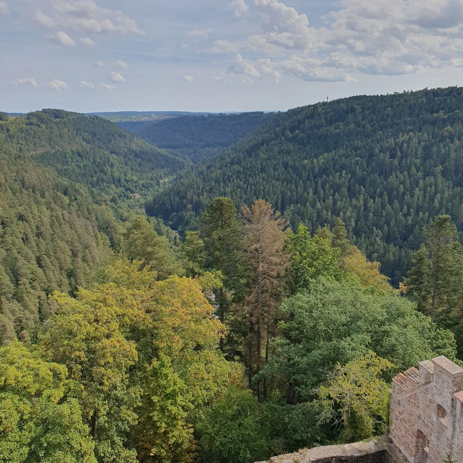 Средневековый замок Бург Цавельштайн, Германия