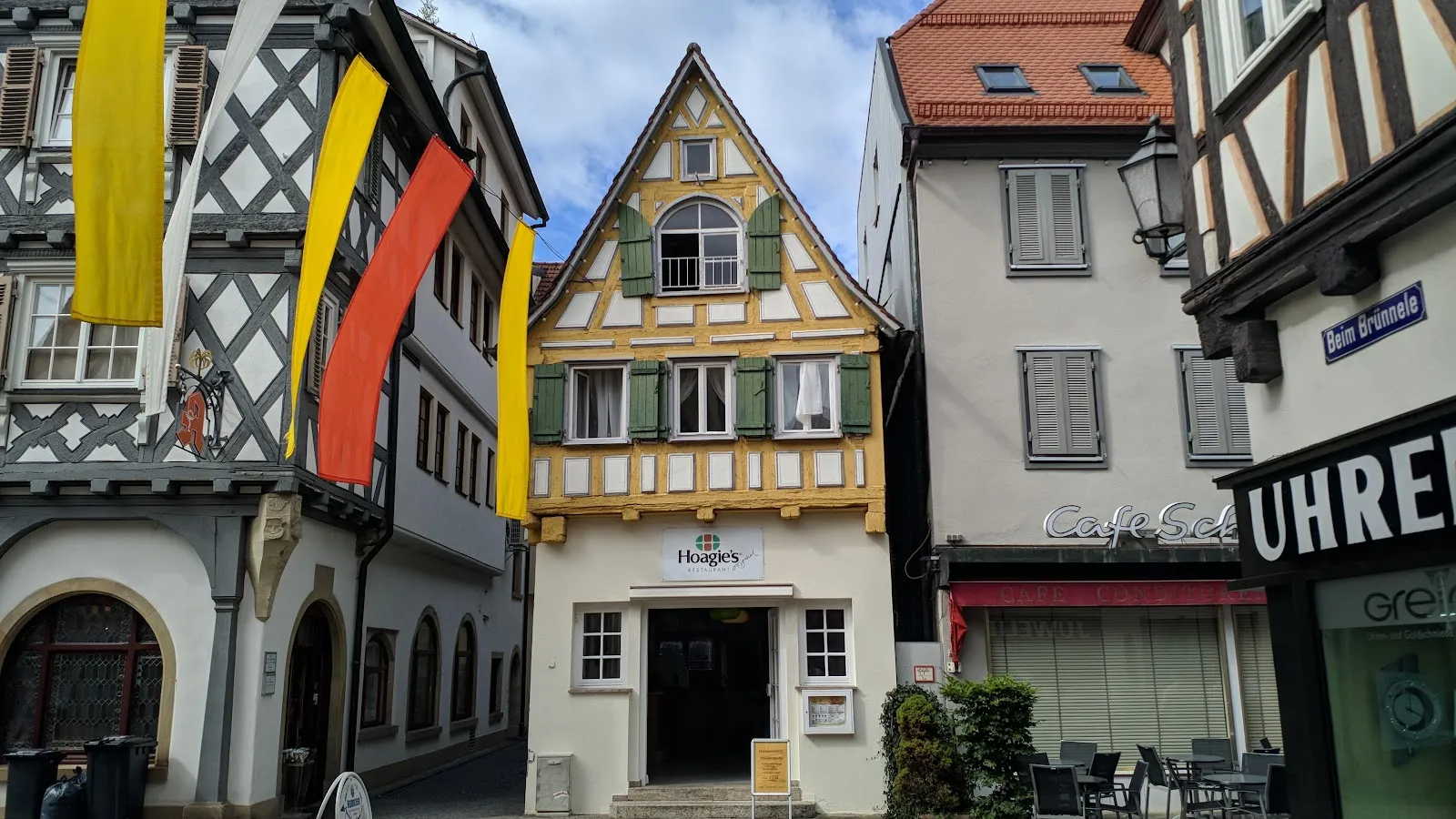 Вид на Бургшлосс Шорндорф