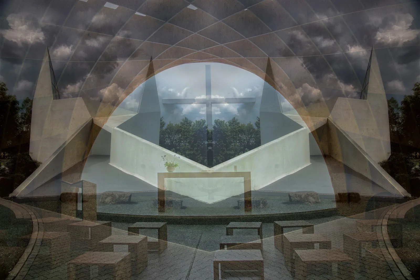 Церковь Элькерсберг, Германия, архитектура