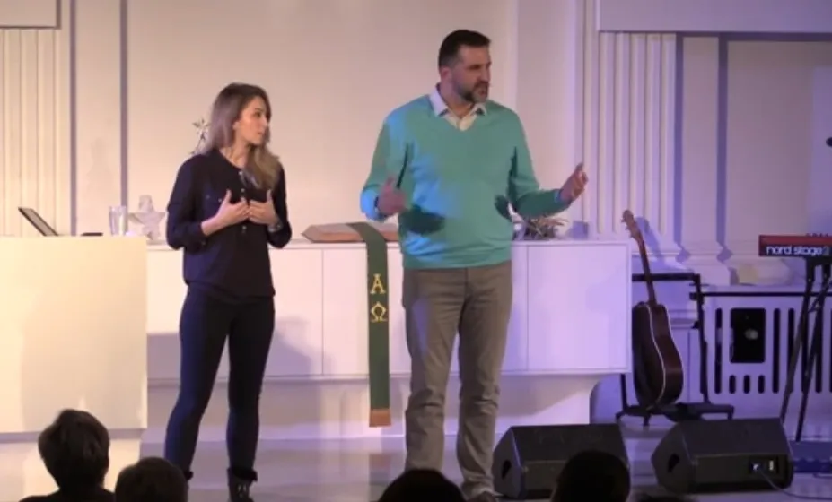 Вид на Церковь Христа в Бремене