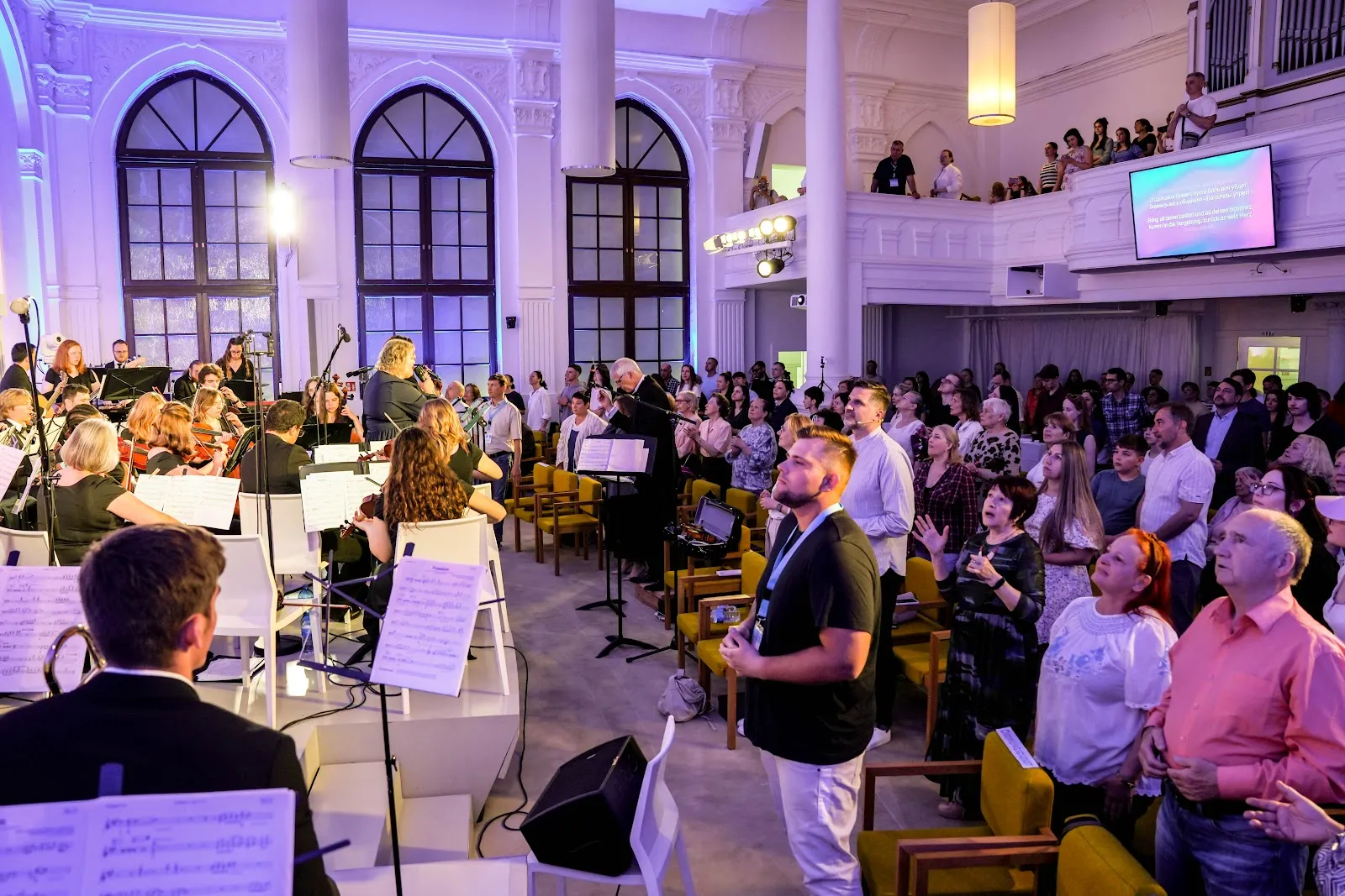 Вид на Церковь Христа в Бремене