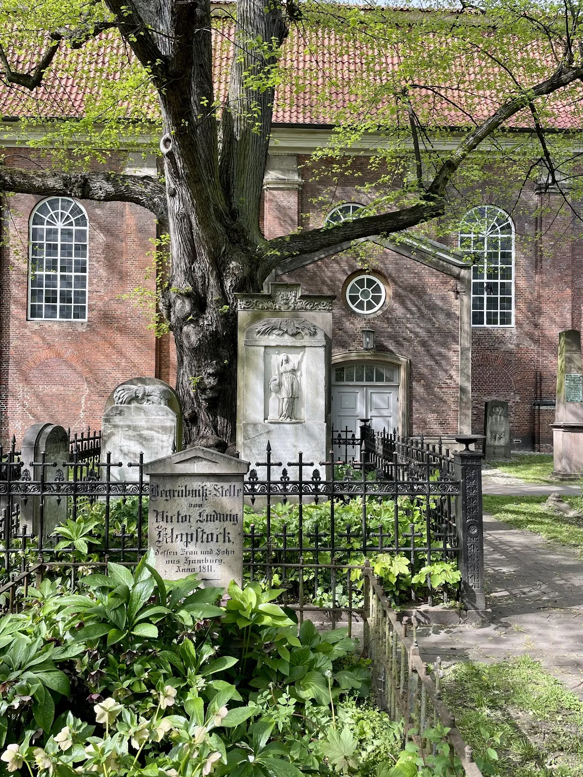 Церковь Клопштока в Гамбурге, Германия