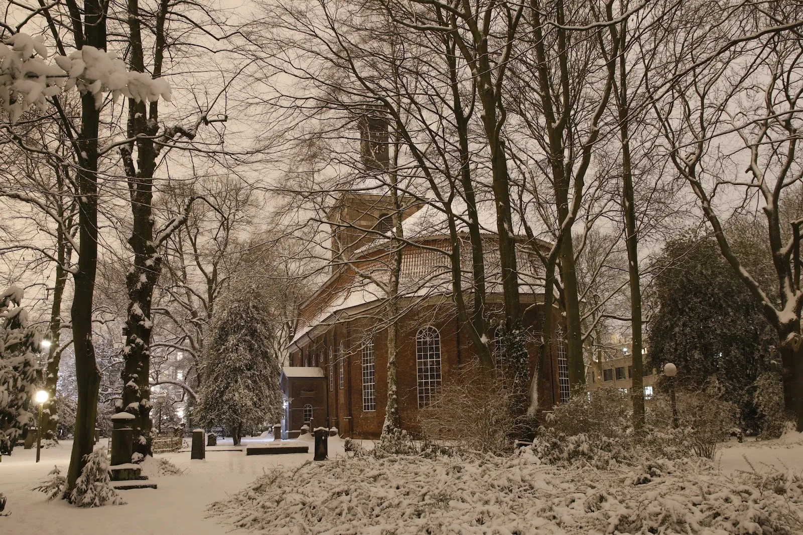 Церковь Клопштока в Гамбурге, Германия