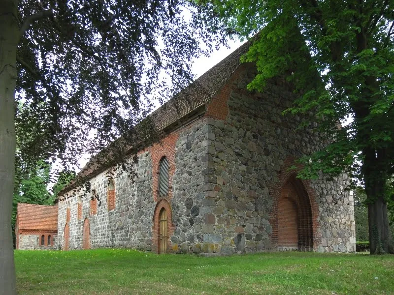 Церковь Людерсхаген, Германия, историческая архитектура