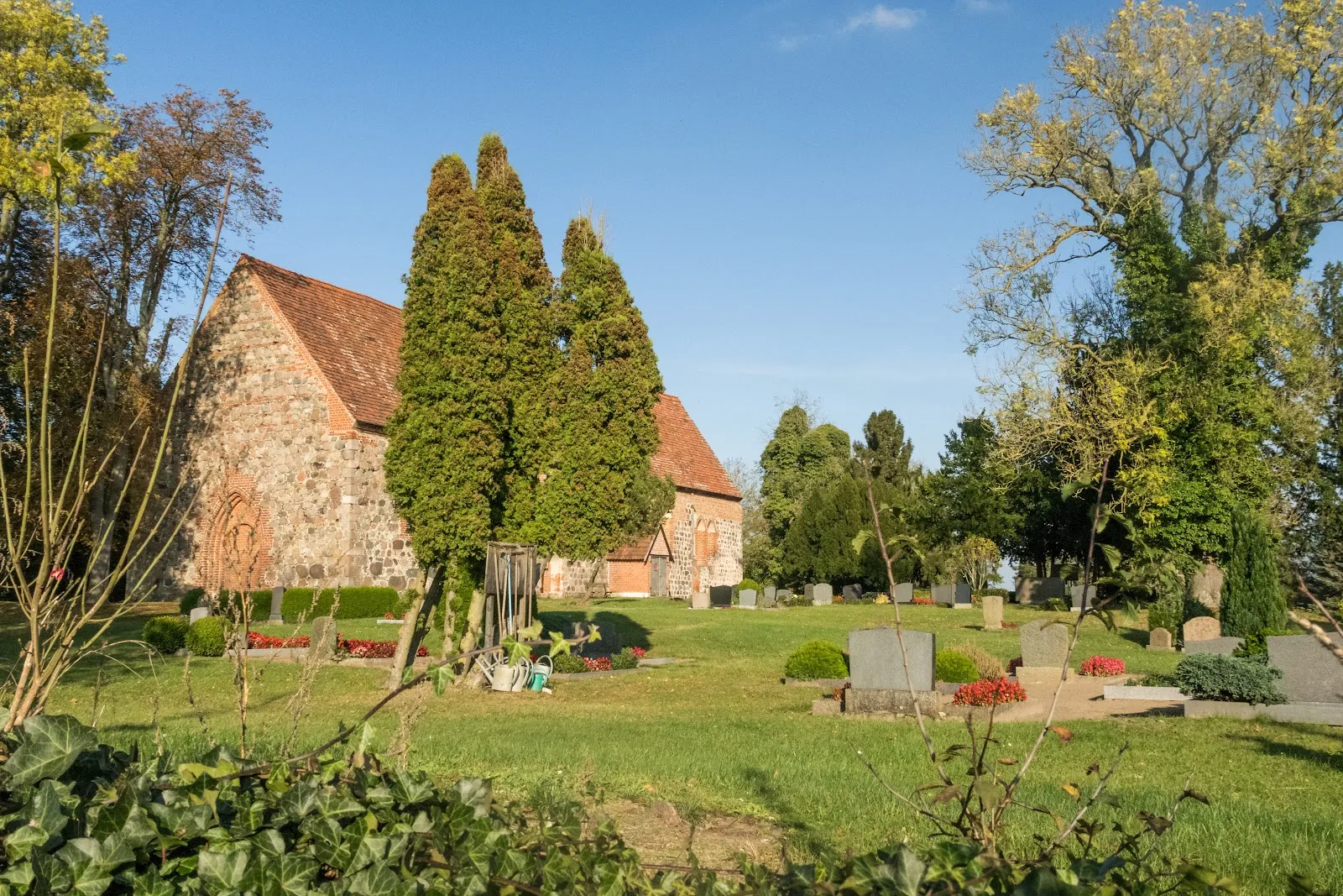 Церковь Людерсхаген, Германия, историческая архитектура