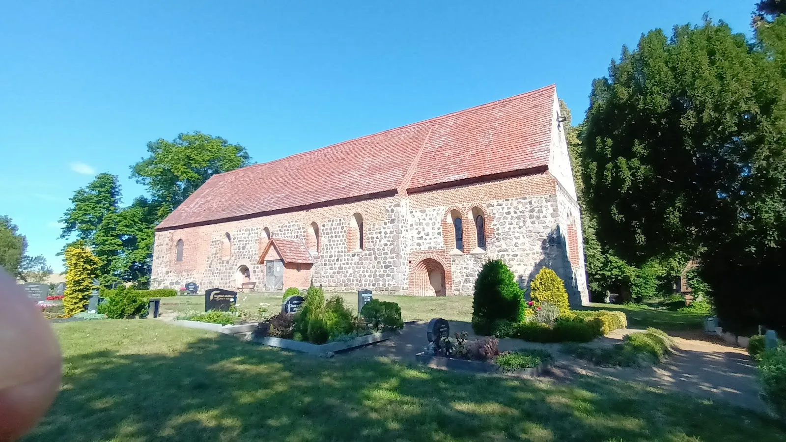 Церковь Людерсхаген, Германия, историческая архитектура