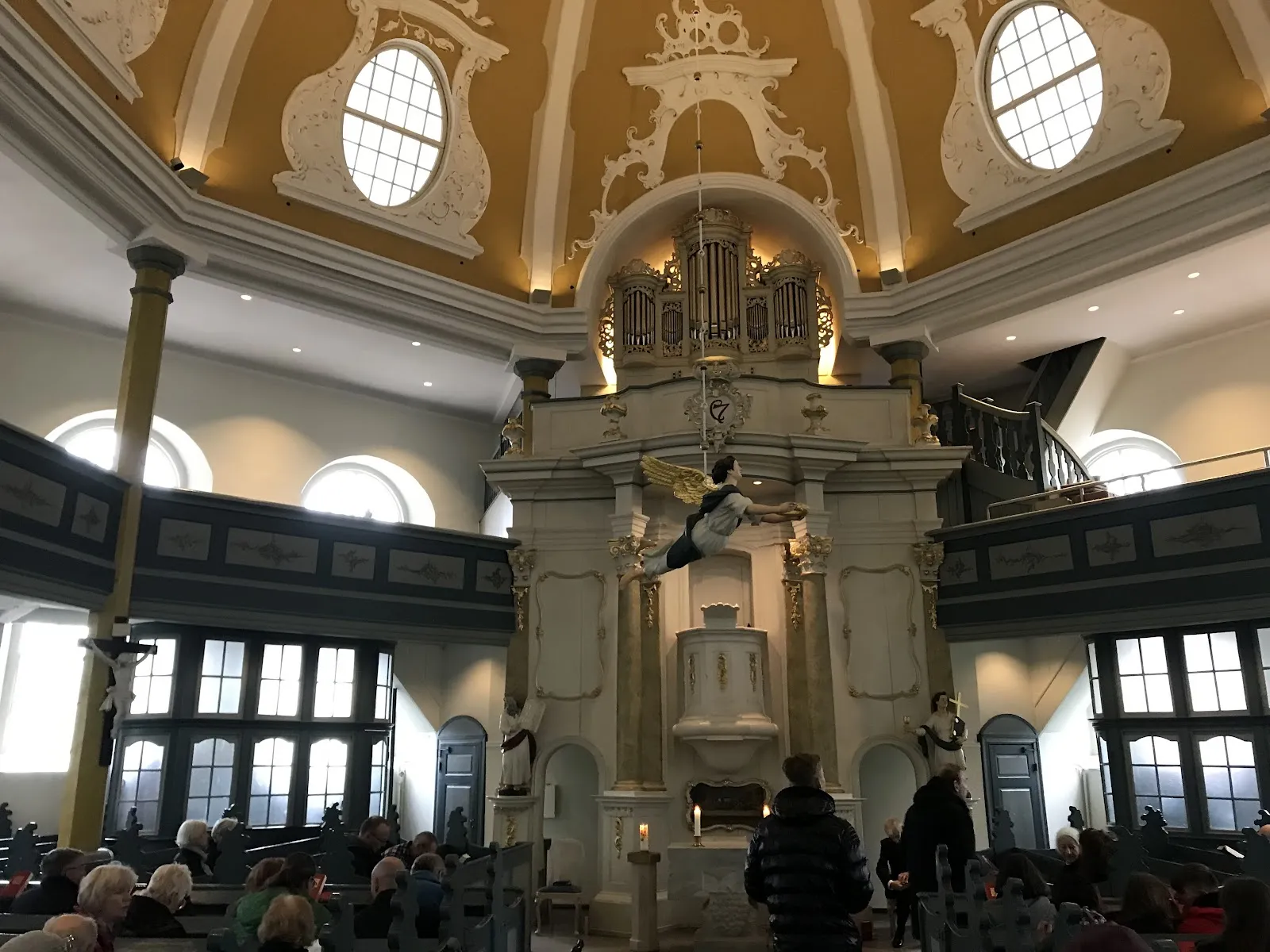 Церковь на Рыночной площади в Гамбурге