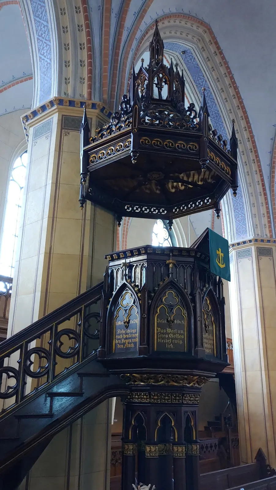 Церковь Святого Фомы в Трибзее, Германия, вид снаружи