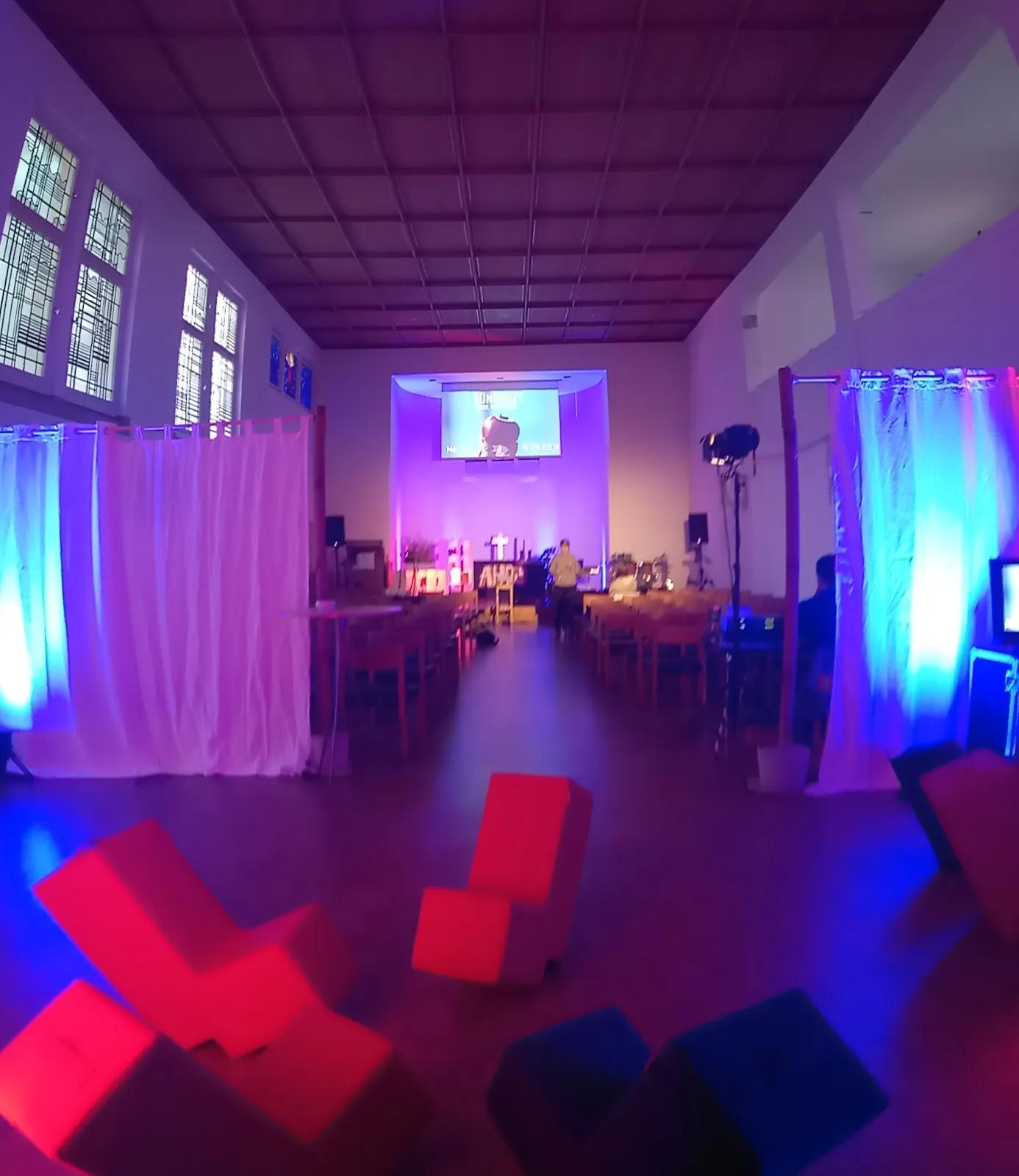 Фасад церкви Святого Иоанна в Эсслингена