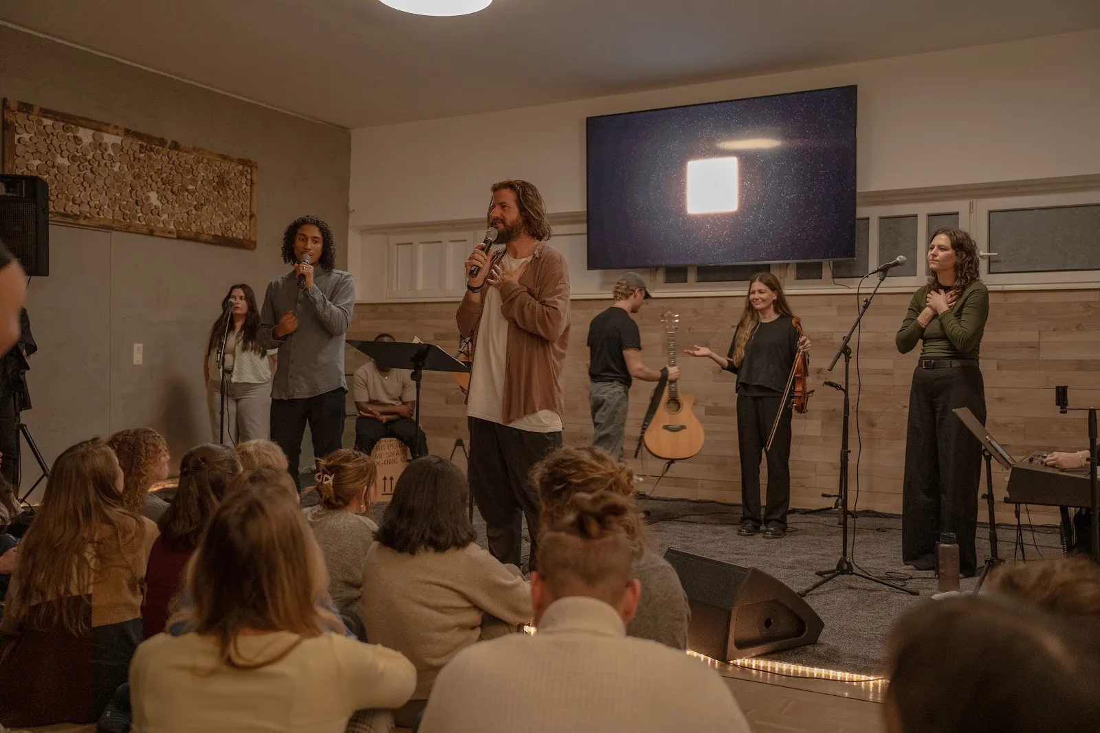 Вид на Церковь Святого Лаврентия в Берлине