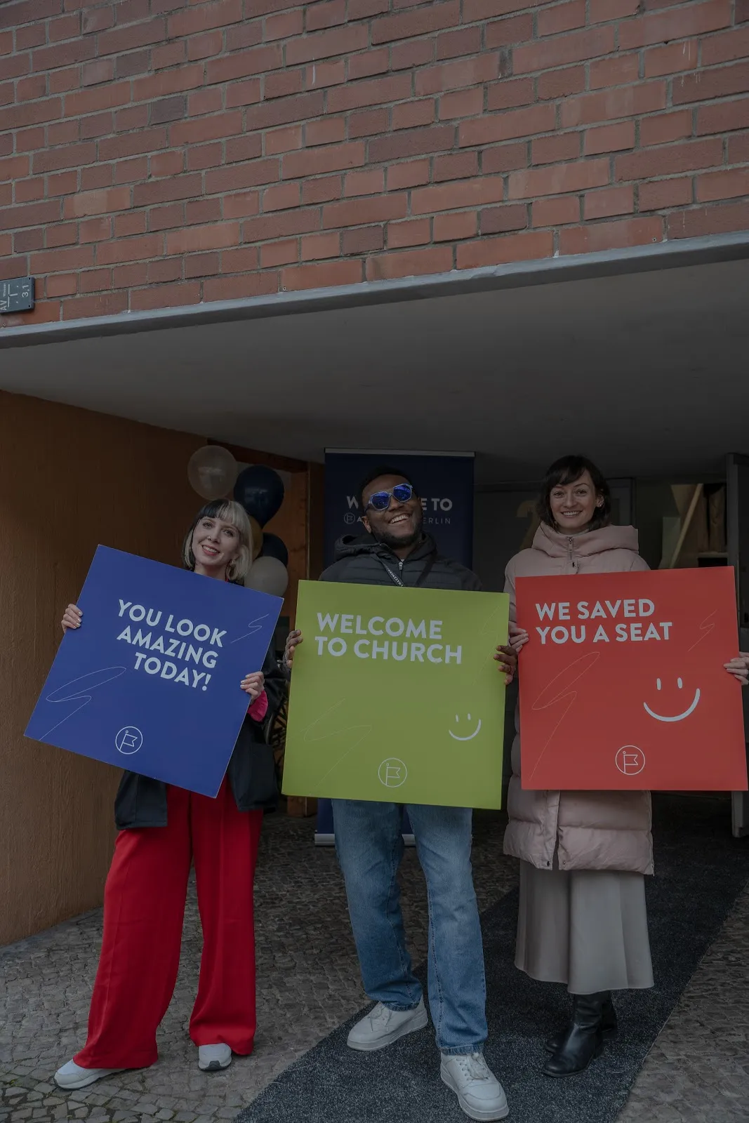 Вид на Церковь Святого Лаврентия в Берлине