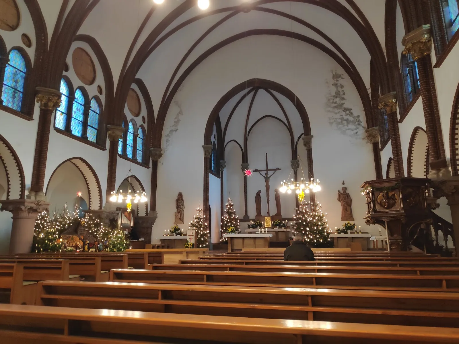 Вид на Церковь Святого Пия, Берлин