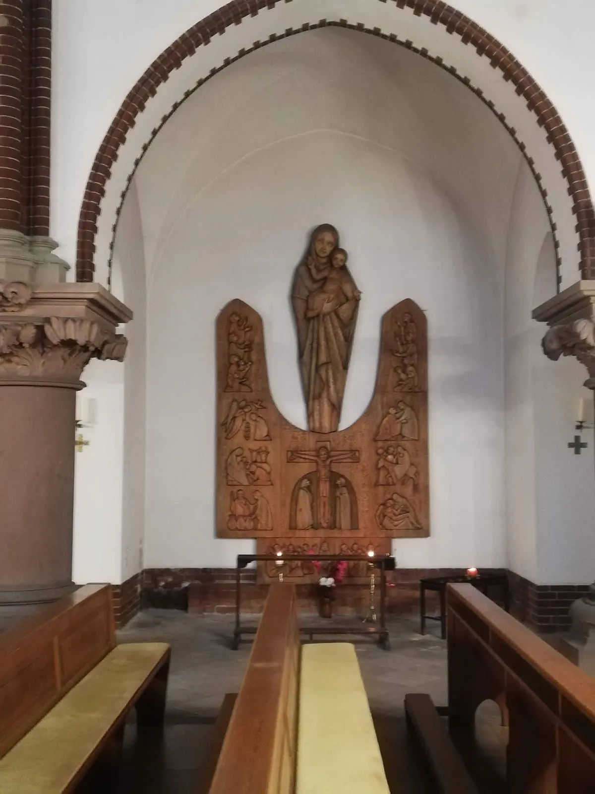 Вид на Церковь Святого Пия, Берлин