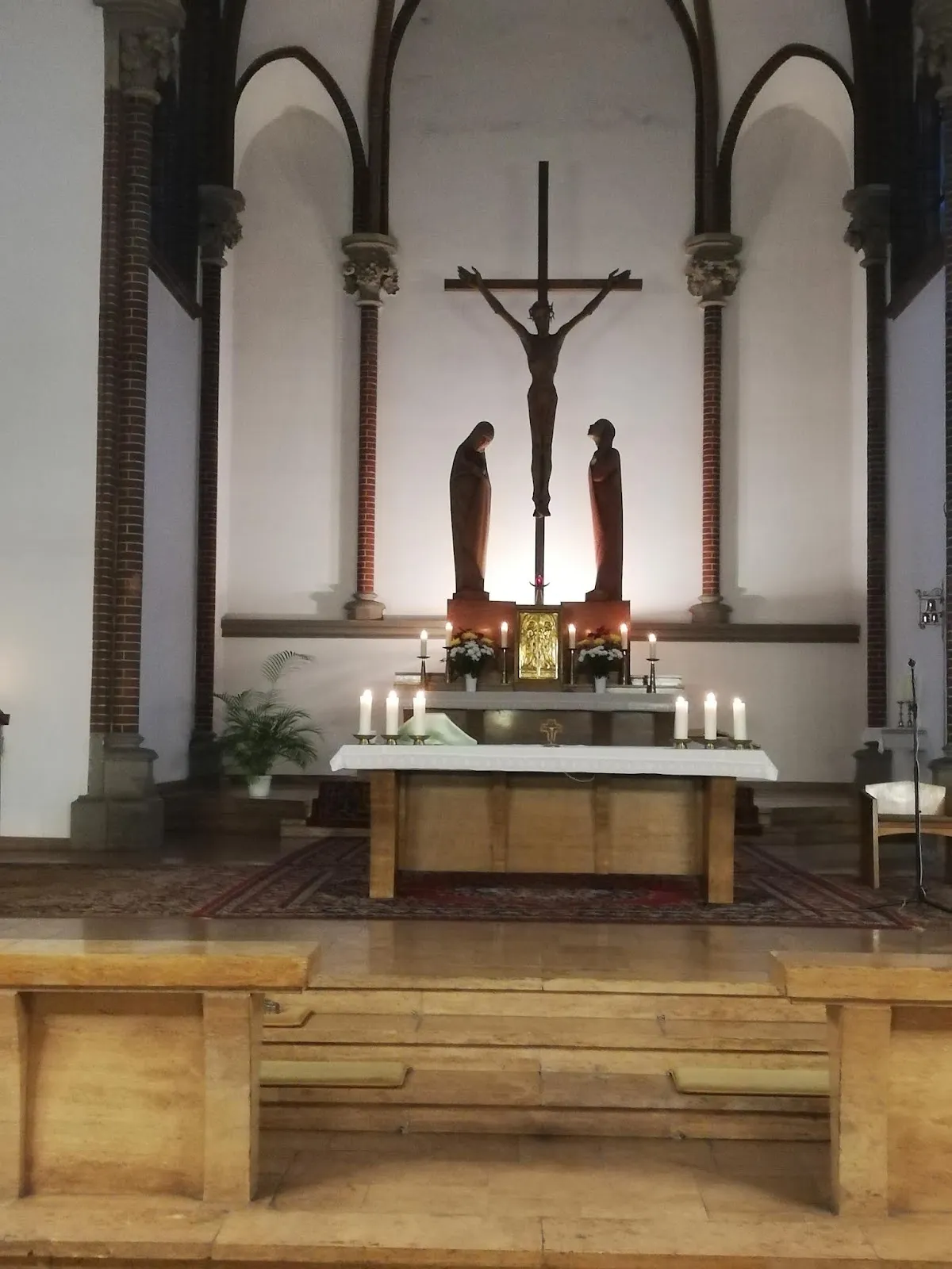 Вид на Церковь Святого Пия, Берлин