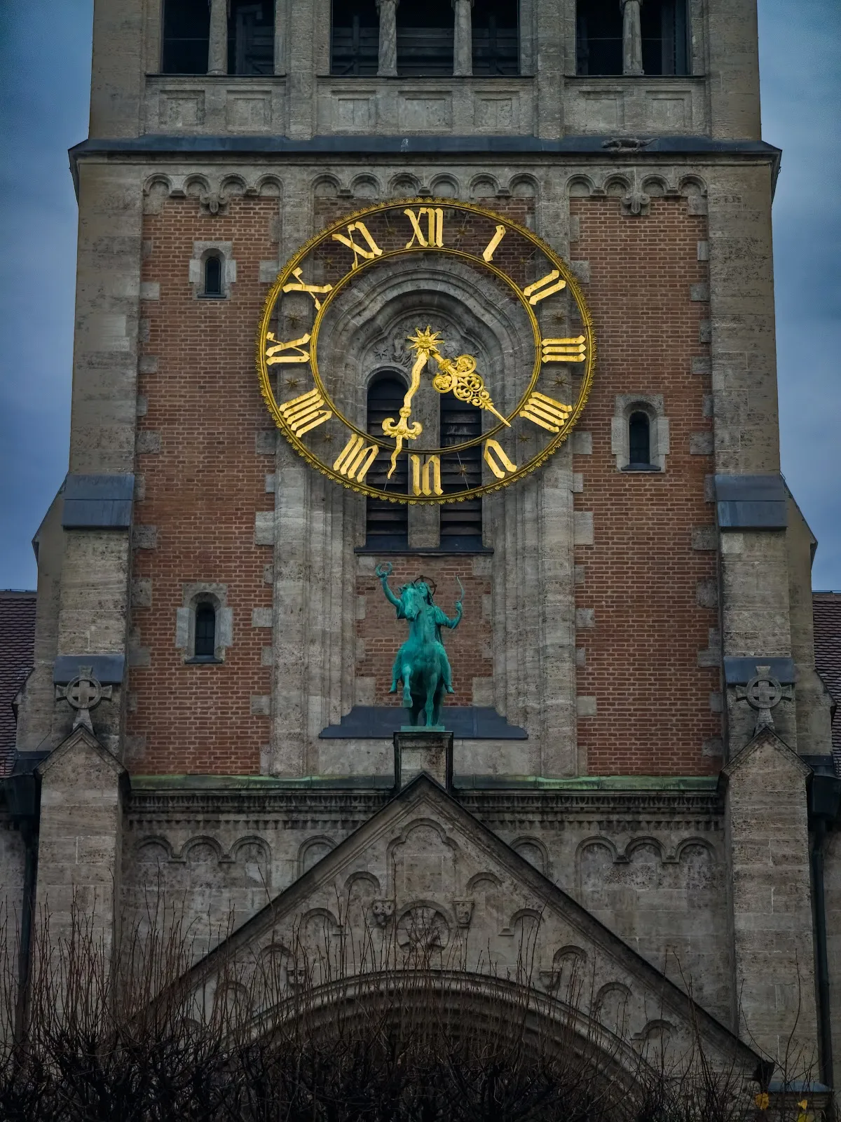 Фасад Церкви Святой Анны в Мюнхене