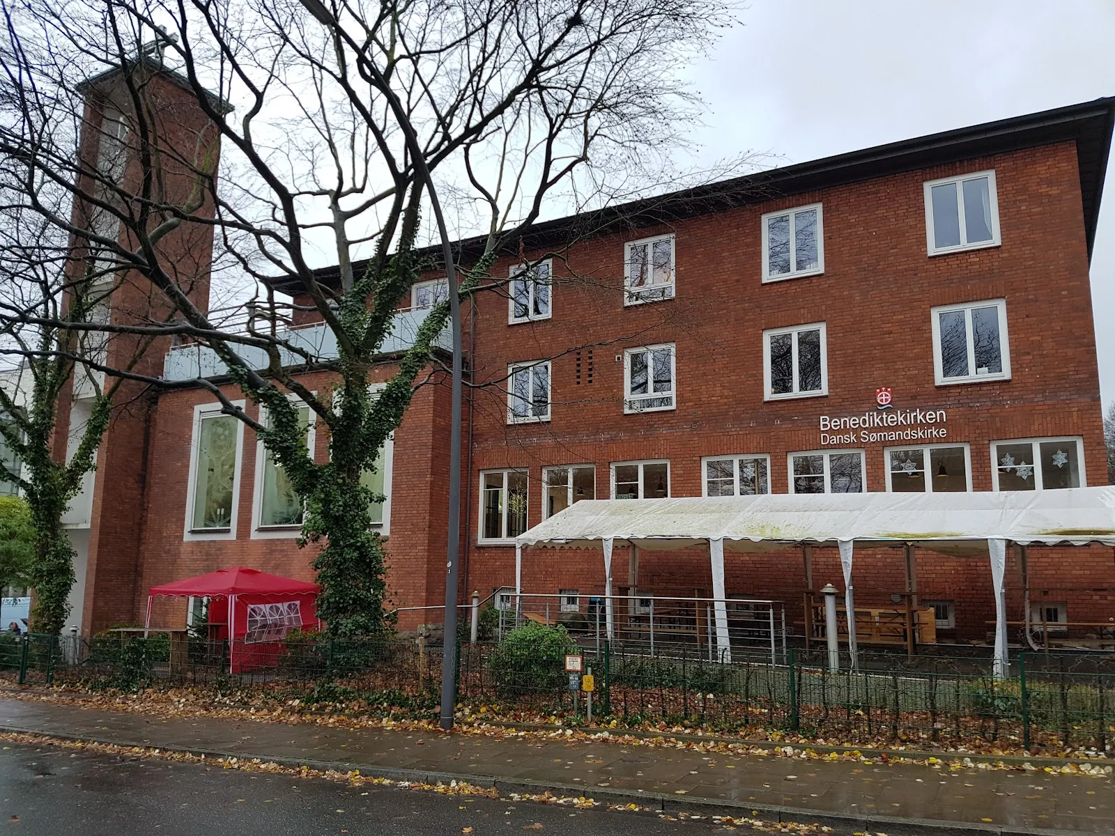 Внешний вид Датской церкви моряков в Гамбурге