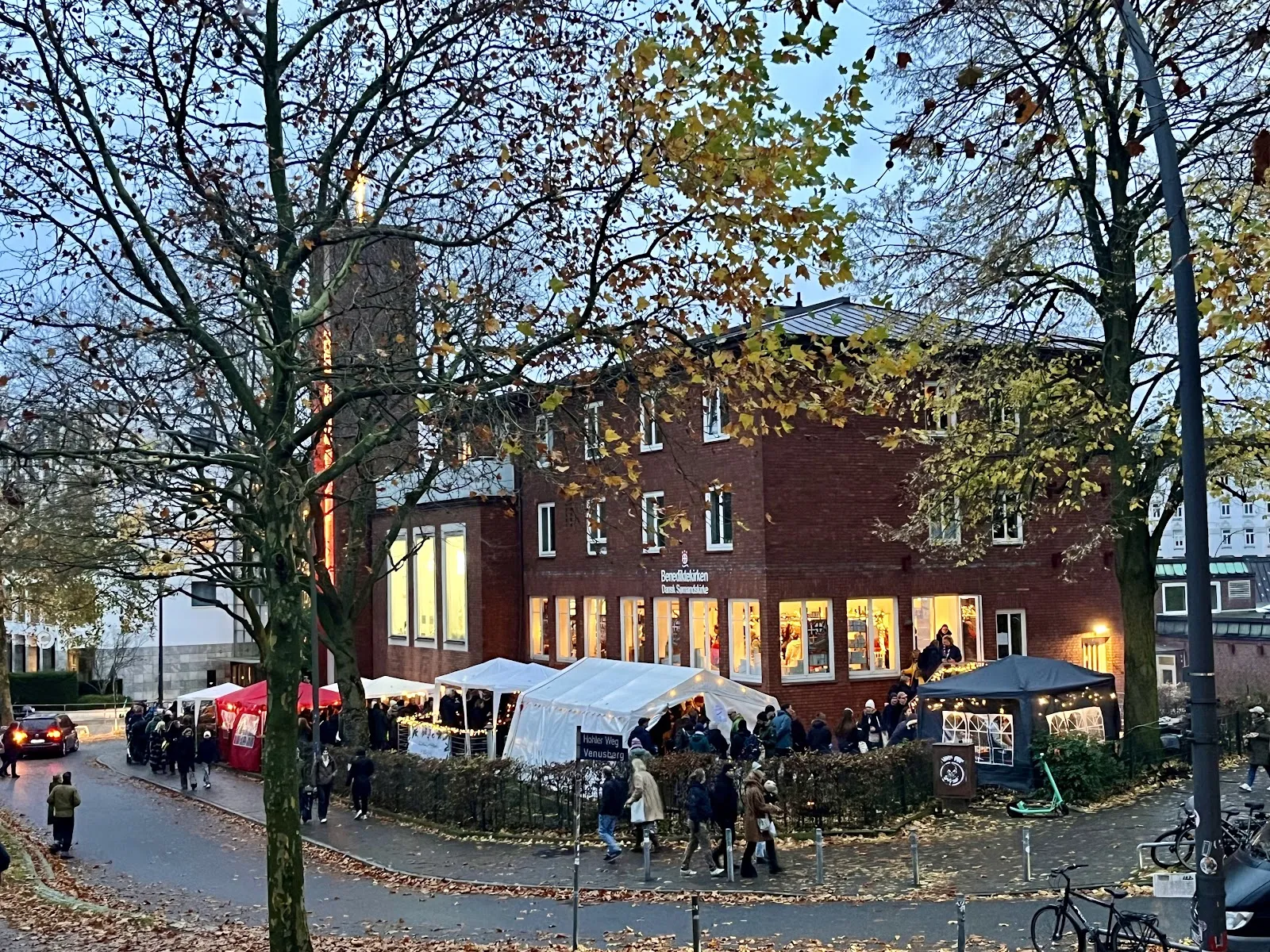 Внешний вид Датской церкви моряков в Гамбурге