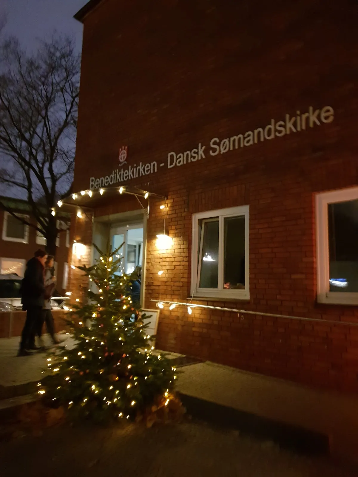 Внешний вид Датской церкви моряков в Гамбурге