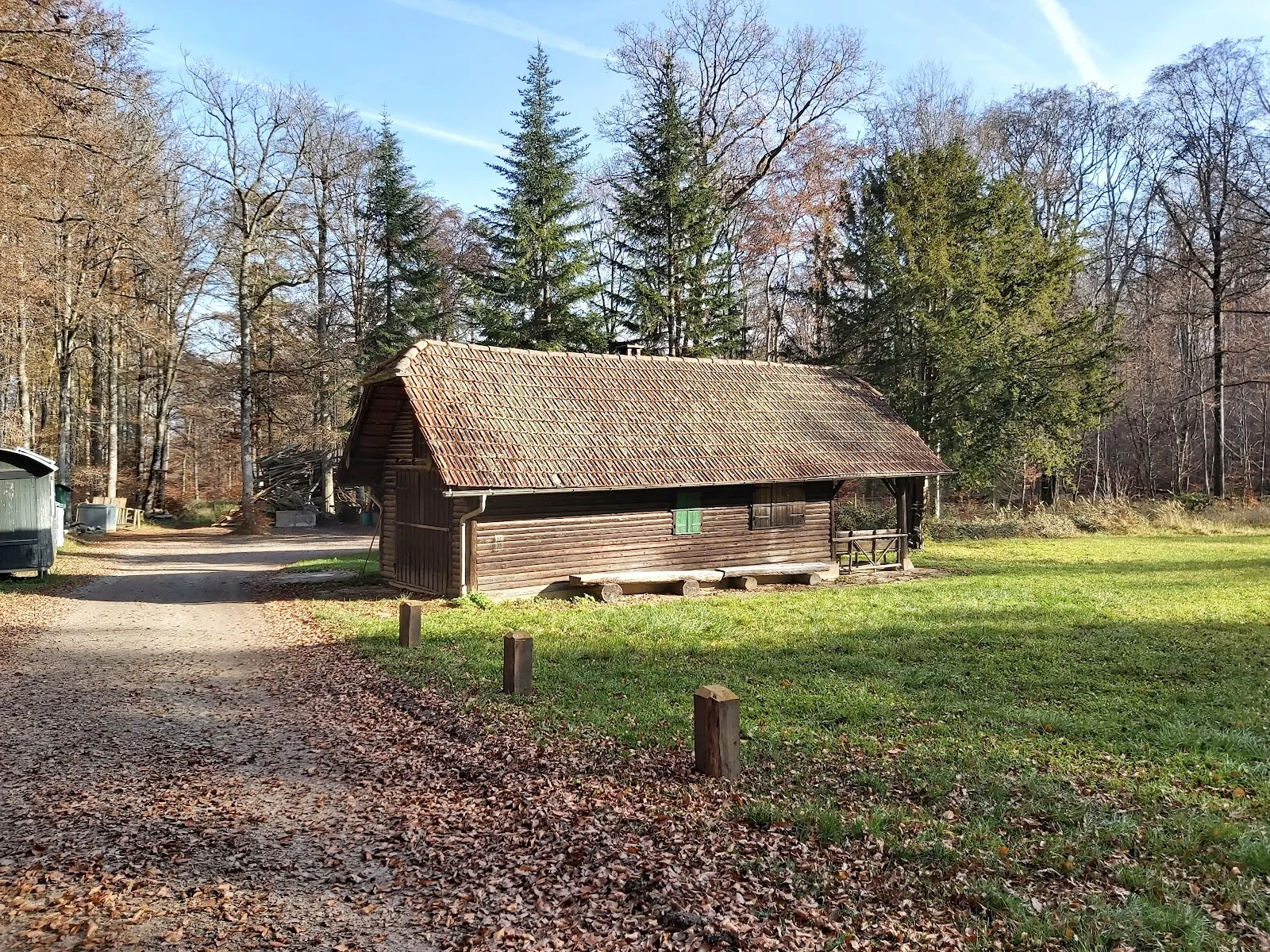 Природный ландшафт парка «Дикое сердце Швабии»