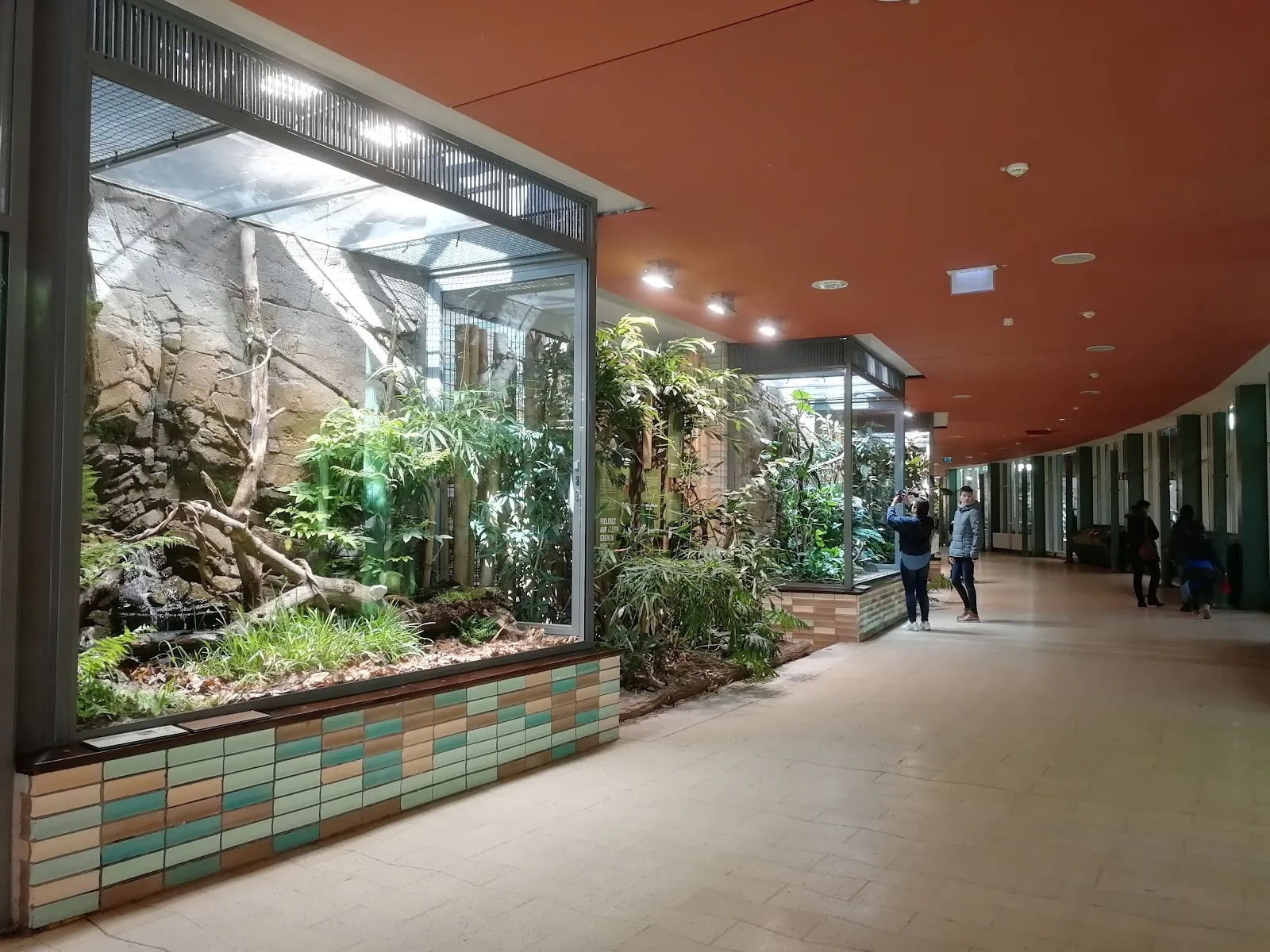 Фасад Дома Альфреда Брема с посетителями