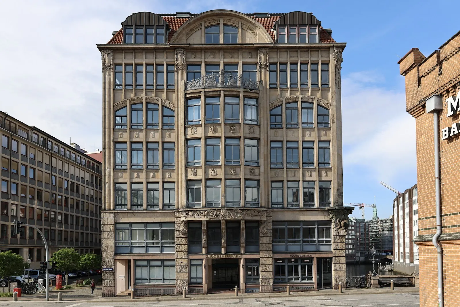 Дом мореплавания в Гамбурге, Германия