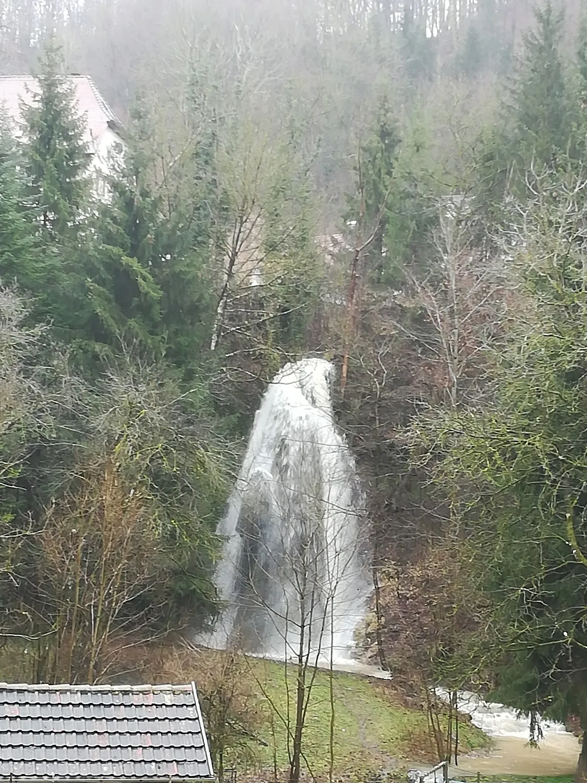 Дракенштайнер водопад в Германии