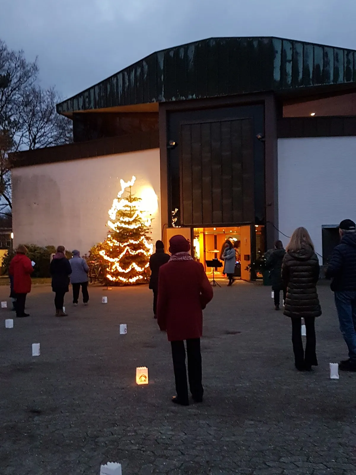 Евангелическая церковь Бремен, фасад здания