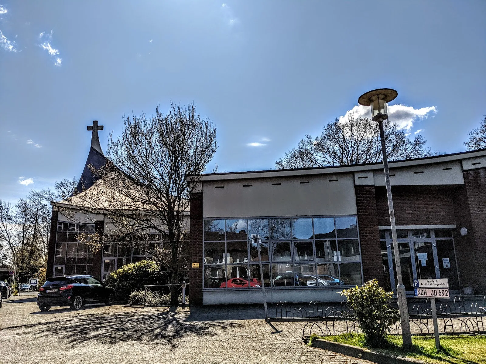 Фасад Евангелическо-Старореформатской Церкви в Нордхорне.