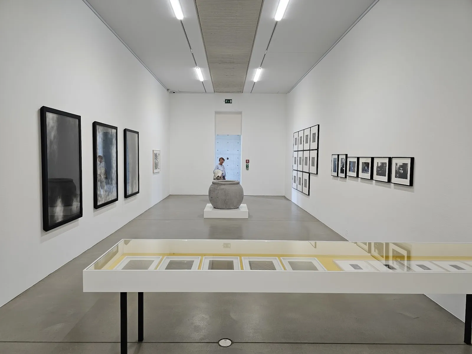 Здание Фонда Ланген с произведением искусства