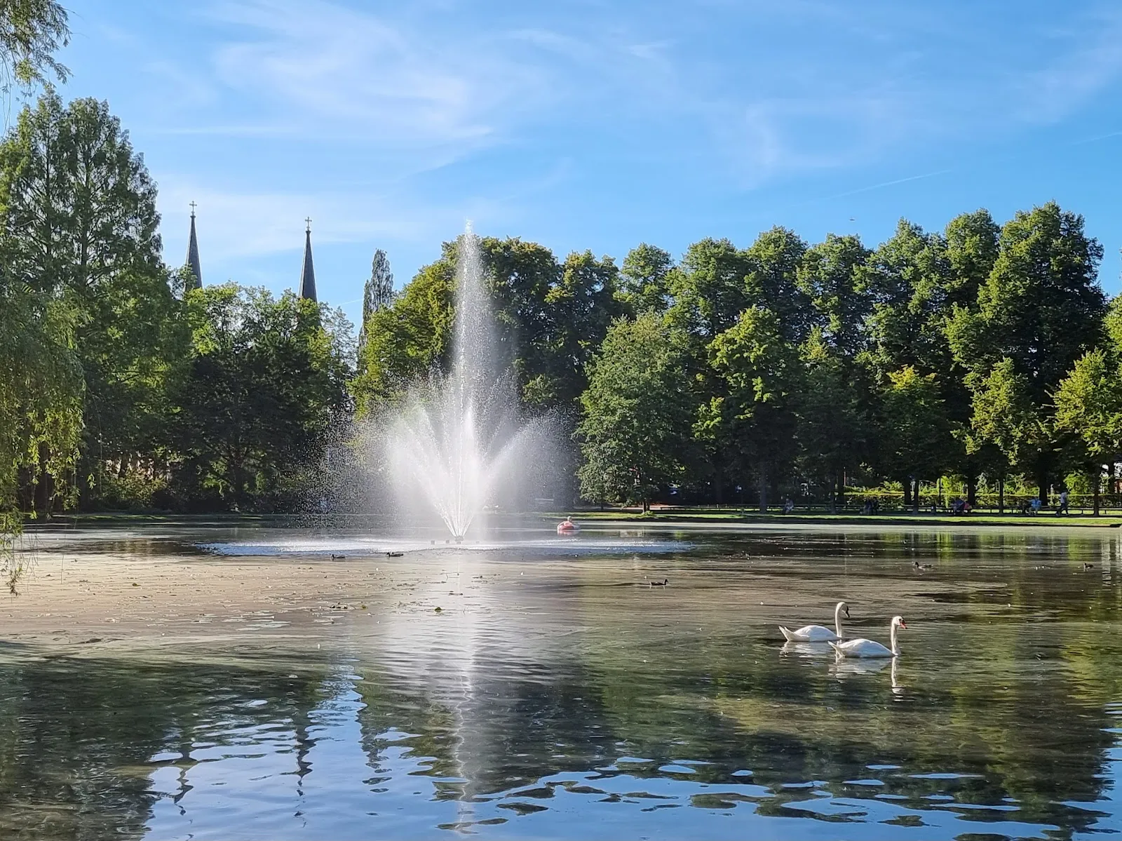Фонтан во Французском саду Целле