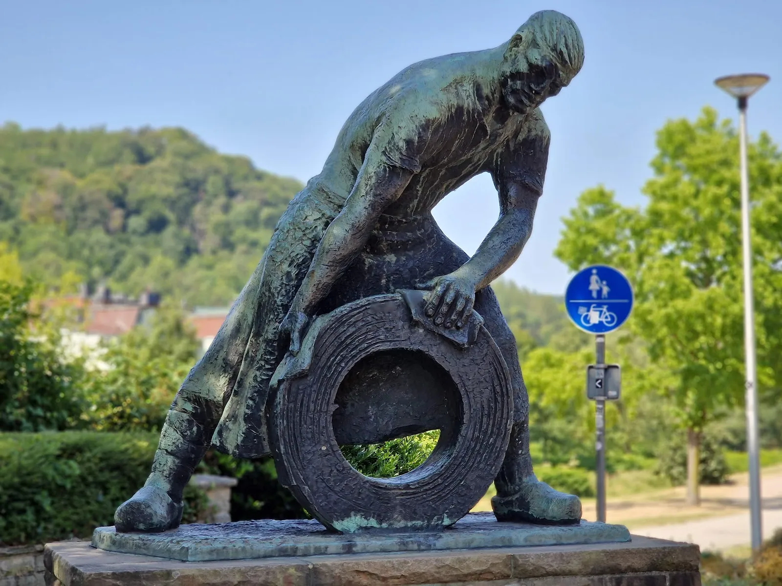 Фонтаны в Леннепарке, Хаген, Германия